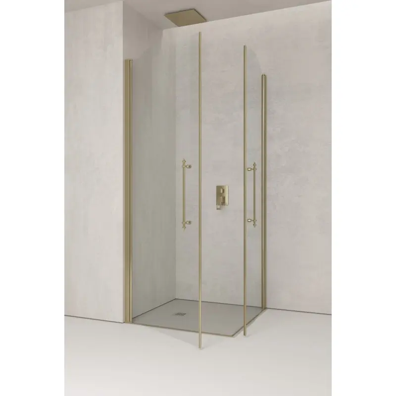 Compra Online 2B BOX DOCCE Classica box doccia angolare con porta a due battenti