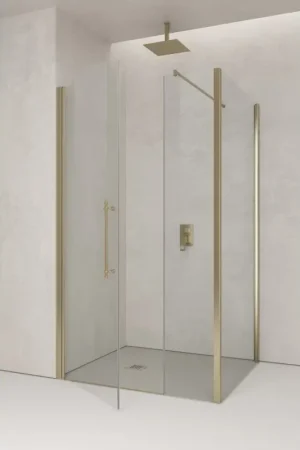 2B BOX DOCCE Classica box angolare con porta battente, fisso in linea e lato fisso Compra Adesso
