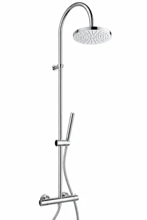 Reso Gratuito PAINI Cox colonna doccia termostatica e soffione 20 cm