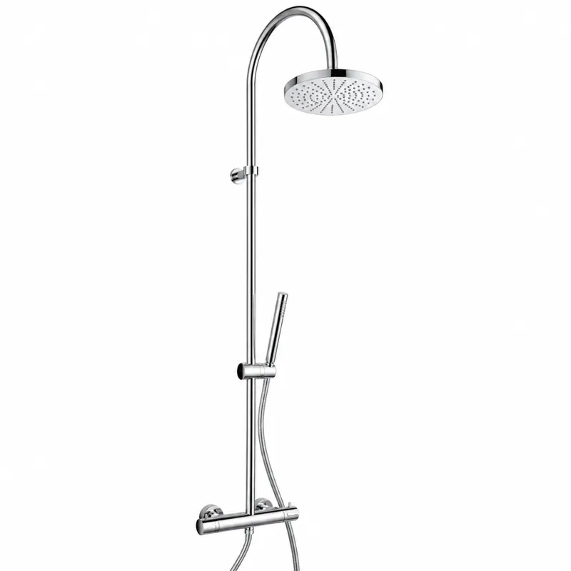 Reso Gratuito PAINI Cox colonna doccia termostatica e soffione 20 cm