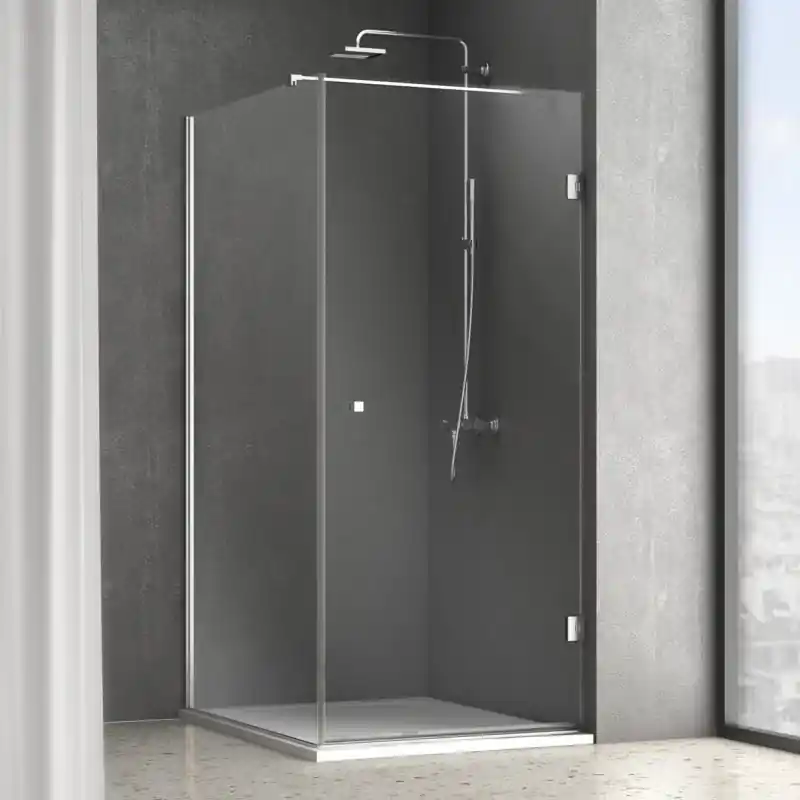 Super Prezzo MEGIUS Detail box doccia angolare a battente