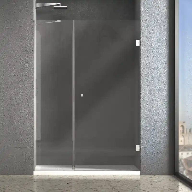 Promozione MEGIUS Detail porta doccia per nicchia con pivot sul lato a muro