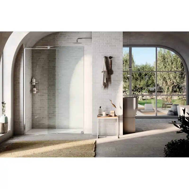 SAMO Open 8 box doccia Walk-in con anta scorrevole Compra Online
