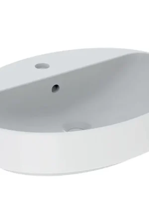 Esclusivo GEBERIT Variform lavabo da appoggio ovale monoforo