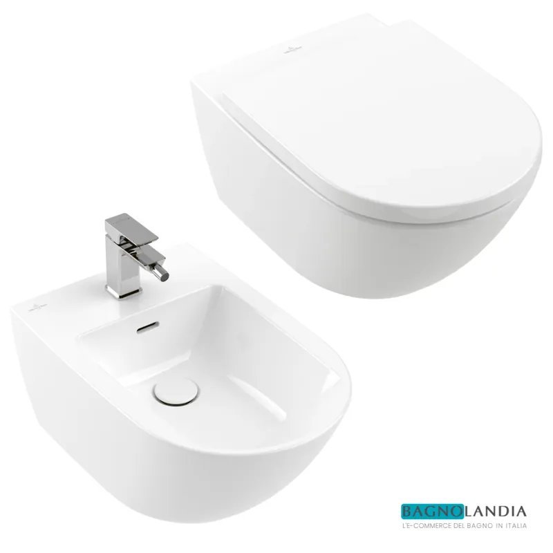 Soddisfatti O Rimborsati VILLEROY & BOCH Subway 3.0 Wc sospeso + Copriwater + Bidet