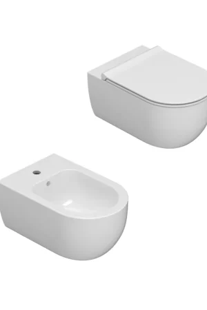 CERAMICA GLOBO Mode Vaso sospeso + Bidet + Copriwater Soft Acquista Ora
