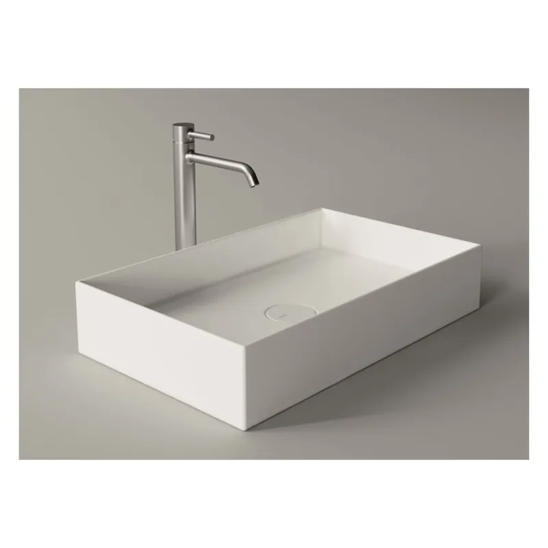 Soddisfatti O Rimborsati ALICE Hide lavabo d‘appoggio rettangolare