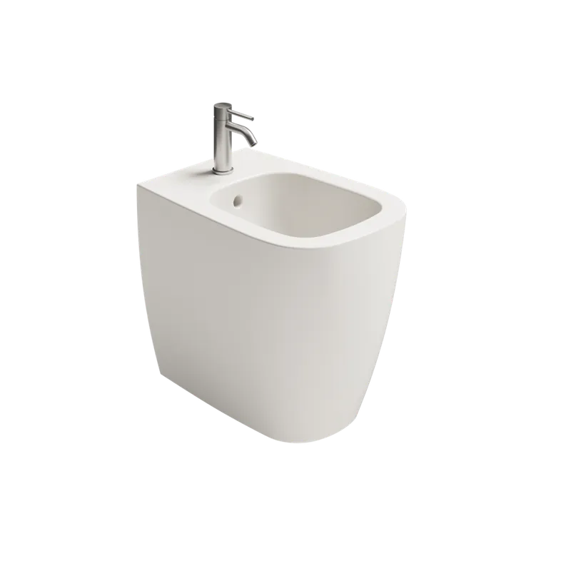 ALICE Wunder bidet a terra Bianco Lucido Di Tendenza