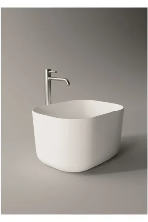 ALICE Unica lavabo alto da appoggio rettangolare Occasione Imperdibile