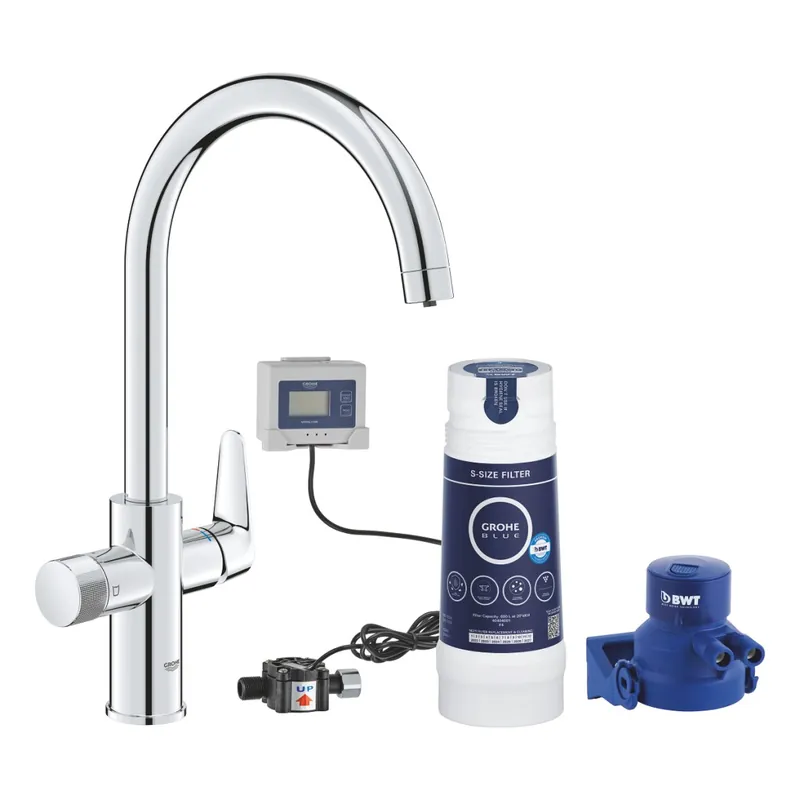 GROHE Blue Pure Baucurve miscelatore lavello con filtro Economico