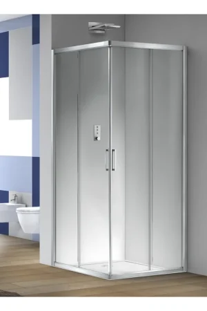 MEGIUS Live box doccia ad angolo con porta scorrevole Ultime Pezzi