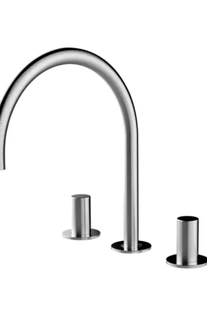 A Buon Prezzo BOSSINI Nobu Inox batteria a tre fori per lavabo