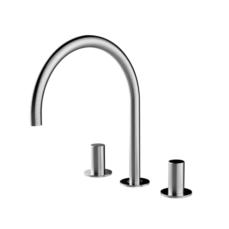 A Buon Prezzo BOSSINI Nobu Inox batteria a tre fori per lavabo