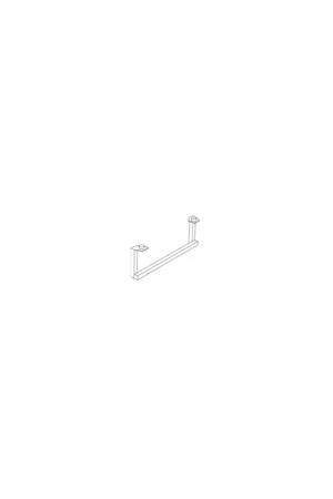 CERAMICA GLOBO Mode portasciugamani Nero per lavabo ME100 e ME080 Promozione