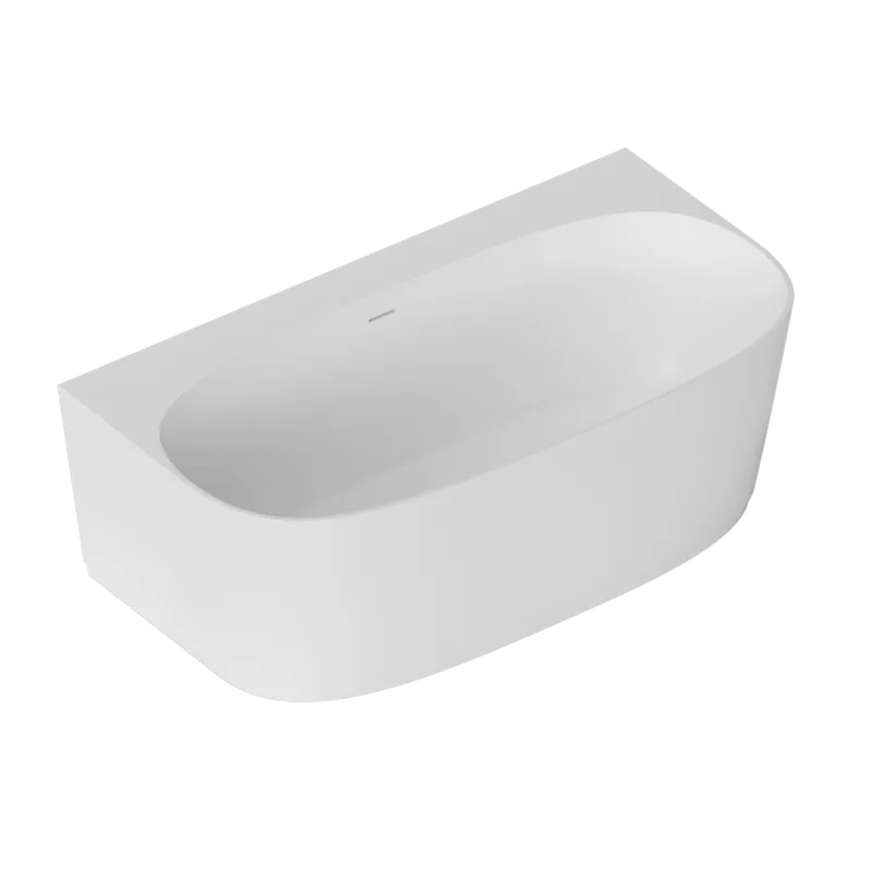 Esclusivo CERAMICA GLOBO Nives vasca freestanding a parete