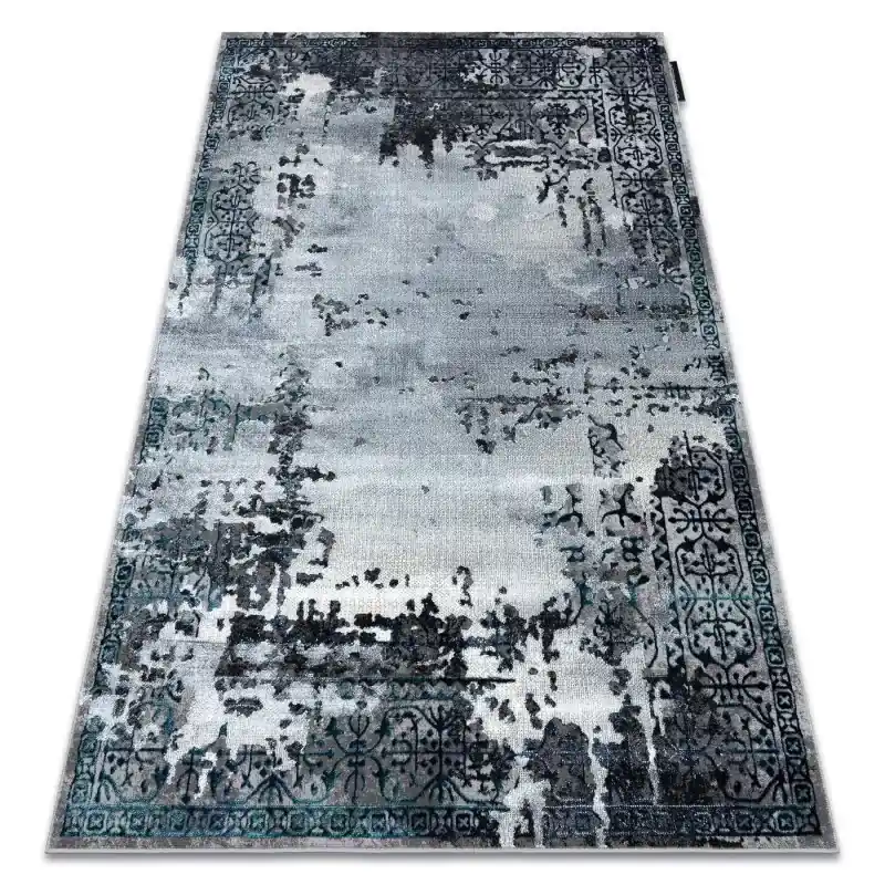Offerta Limitata Tappeto DE LUXE moderno 2078 Ornamento vintage - Structural grigio