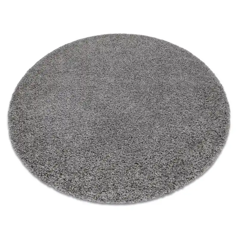 Tappeto SOFFI cerchio shaggy 5cm grigio Occasione Imperdibile