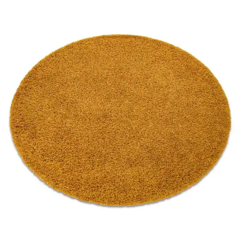 Tappeto SOFFI cerchio shaggy 5cm oro Prezzo Conveniente