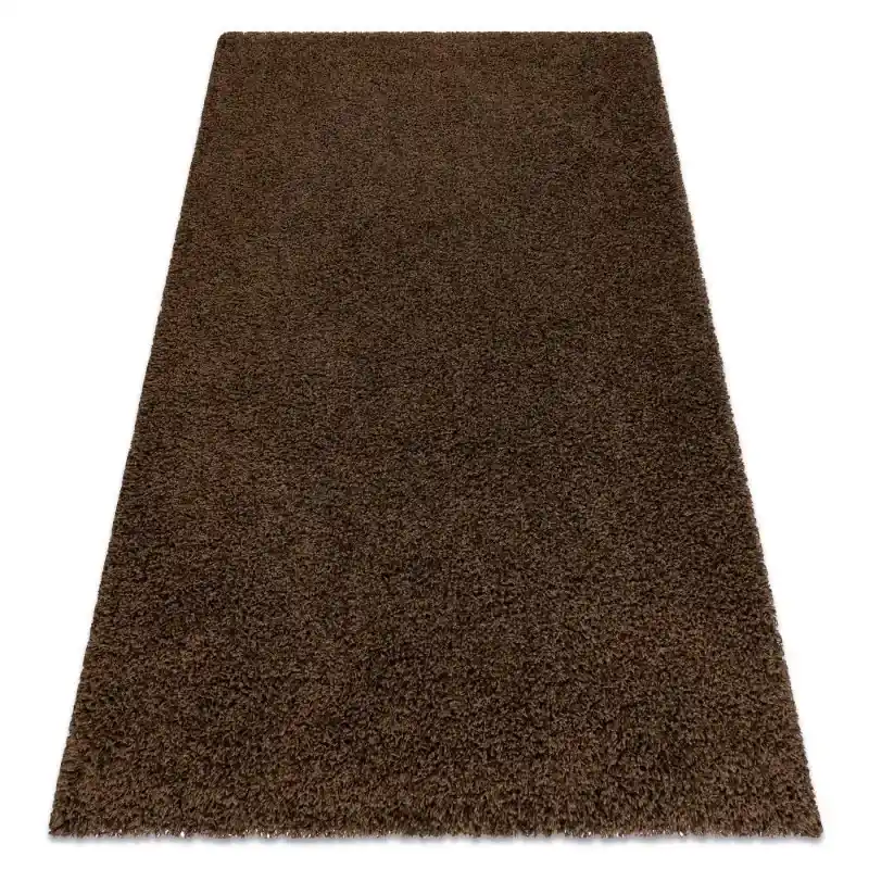 Spedito Oggi Tappeto SOFFI shaggy 5cm maro
