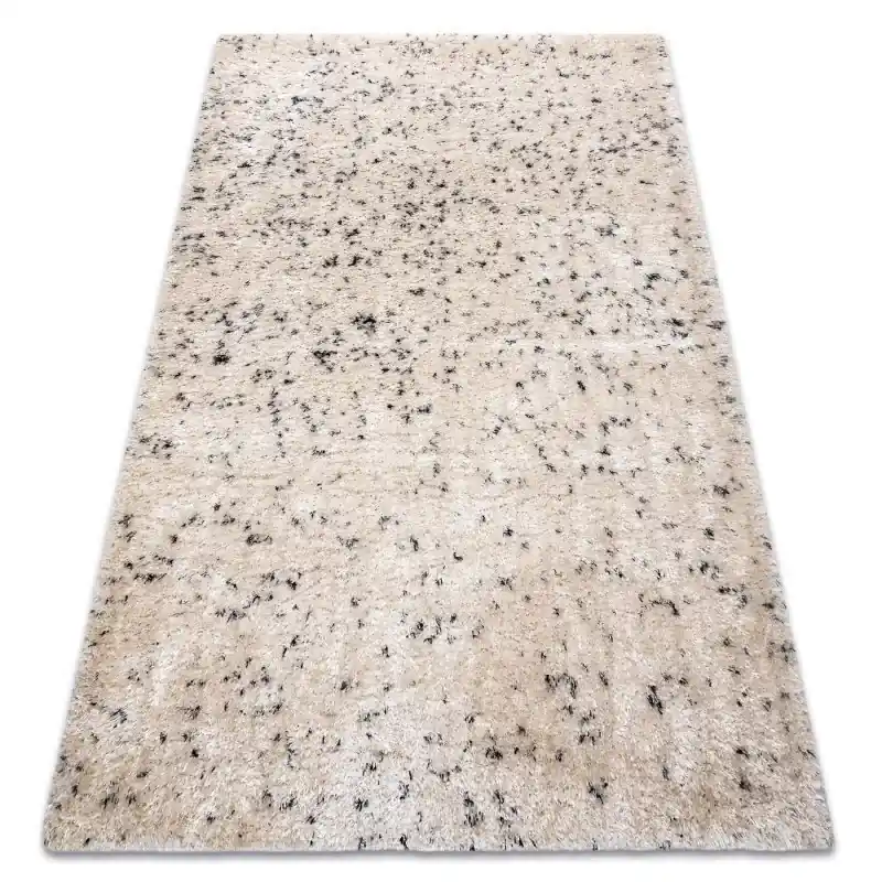 Occasione Tappeto FLUFFY shaggy sale e pepe - crema / antracite