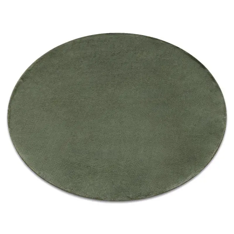 Tappeto POSH cerchio Shaggy verde peluche, antiscivolo, lavabile Occasione Imperdibile