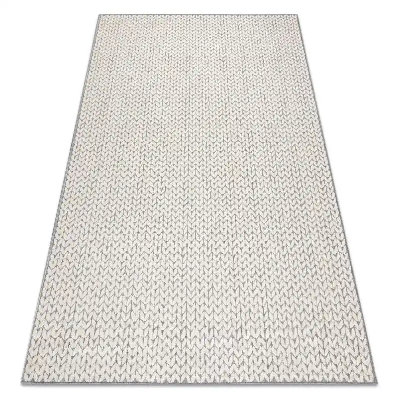 Tappeto SPRING 20467332 Spina di pesce, di corda, ad anello - crema Non Perdere