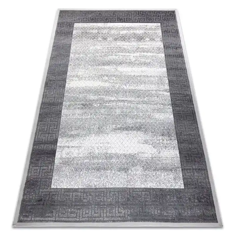 Tappeto NOBLE moderno 1512 64 Telaio, greco vintage - Structural due livelli di pile crema / grigio Promozione Esclusiva