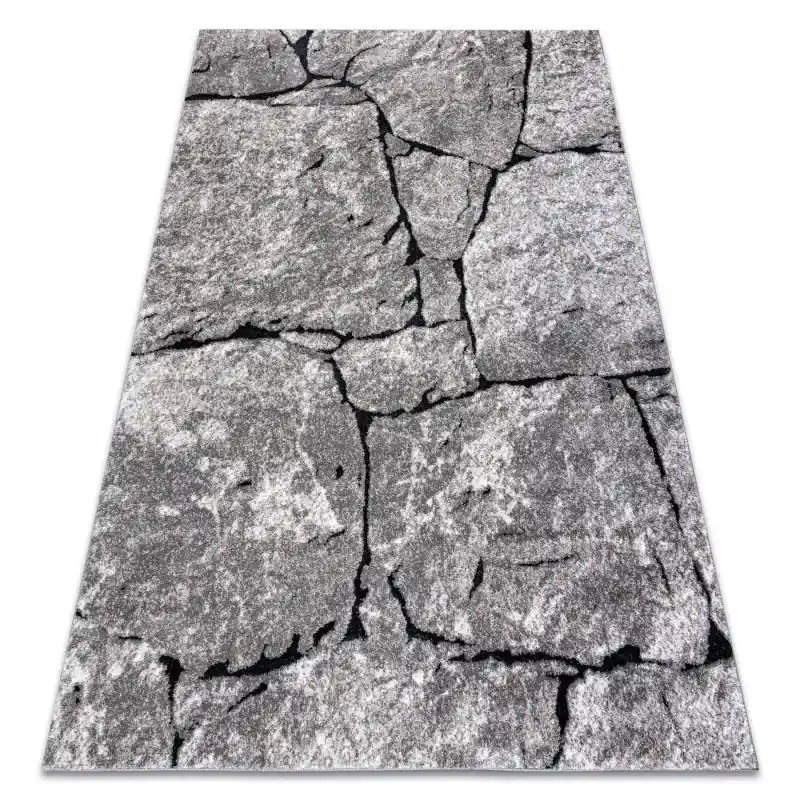 Non Perdere Tappeto moderno COZY Brick Pavimentazione mattone, calcolo - Structural due livelli di pile grigio