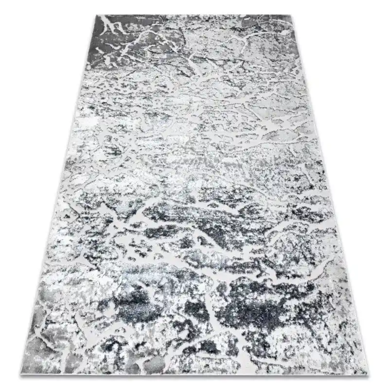 Tappeto MEFE moderno Calcestruzzo - Structural due livelli di pile grigio Occasione