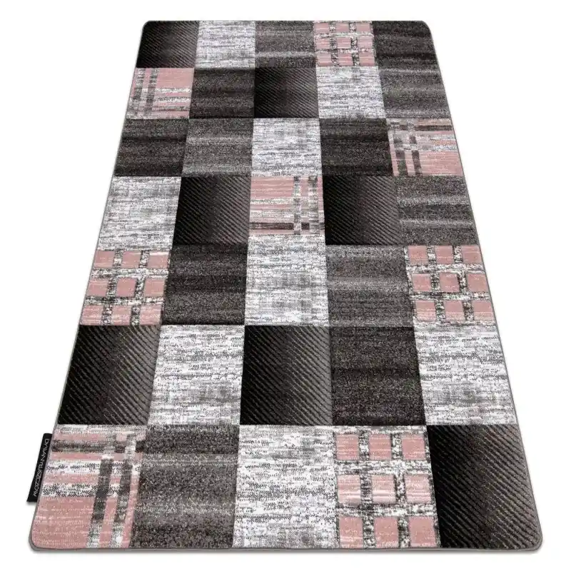 Promozione Esclusiva Tappeto ALTER Siena piazze traliccio grigio