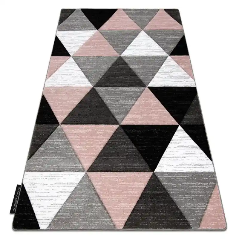 Tappeto ALTER Rino triangoli rosa Promozione
