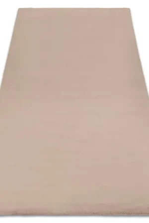 Bestseller Tappeto BUNNY taupe beige IMITAZIONE PELLICCIA DI CONIGLIO