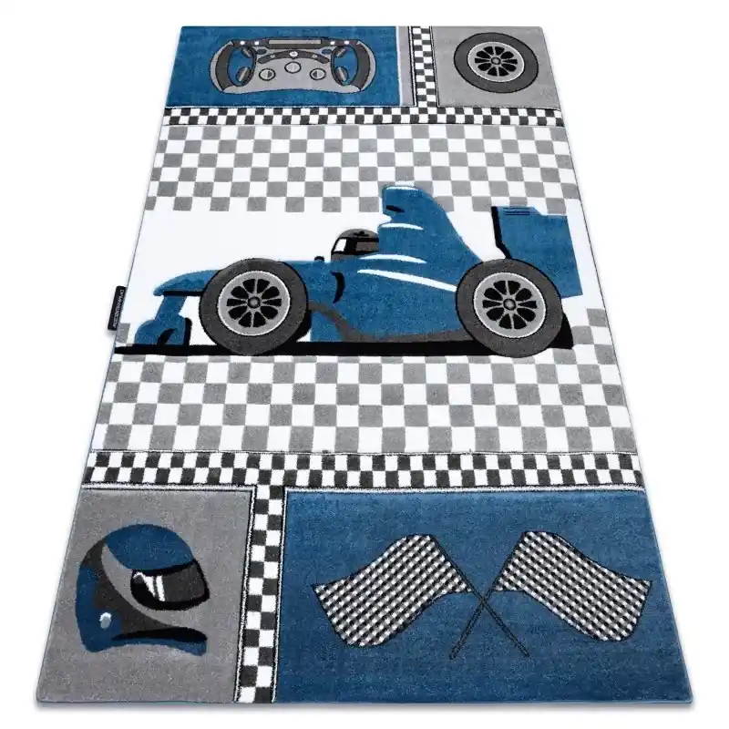 Prezzo Scontato Tappeto PETIT RACE GARA FORMULA 1 AUTO blu