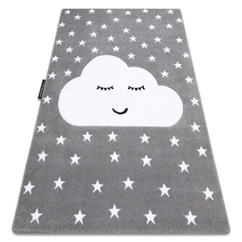 Tappeto PETIT CLOUD NUBE STELLE grigio Professionale