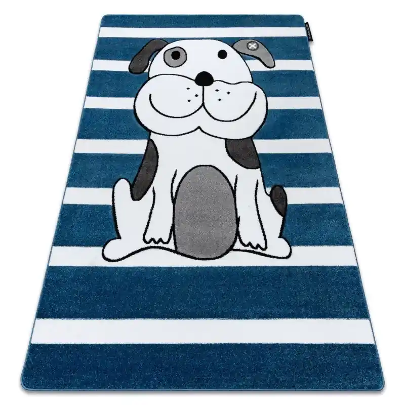 Prezzo Scontato Tappeto PETIT PUPPY CANE CUCCIOLO blu