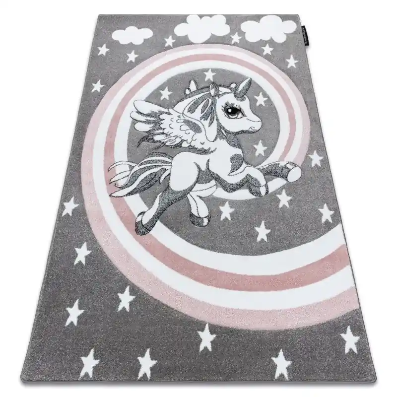 Tappeto PETIT PONY PONY CAVALLO grigio Consegna Rapida