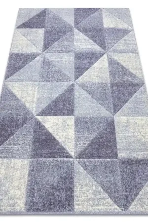 Compra Adesso Tappeto FEEL triangoli beige/violet