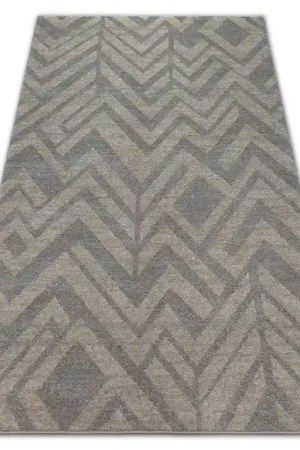 Bestseller Tappeto SOFT ETNO SPINA DI PESCE marrone / beige