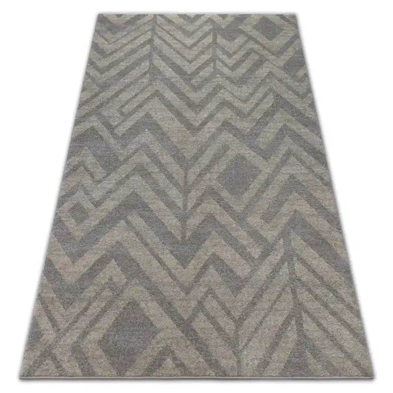 Bestseller Tappeto SOFT ETNO SPINA DI PESCE marrone / beige