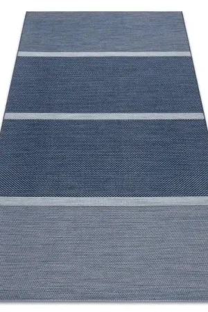 Compra Adesso Tappeto DI SPAGO SISAL Colore 47011/309 Striscie Blu