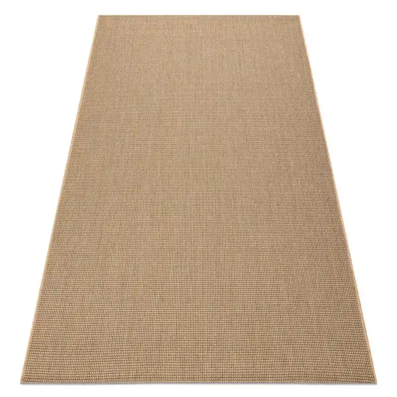 TAPPETO DI SPAGO SISAL FLOORLUX 20580 pianura tinta unita - naturale / caffè Promo Stagionale