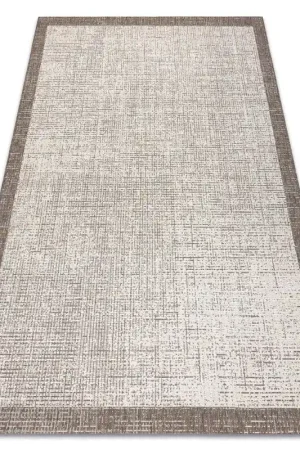 A Buon Prezzo TAPPETO DI SPAGO SISAL FLOORLUX Telaio champagne / taupe