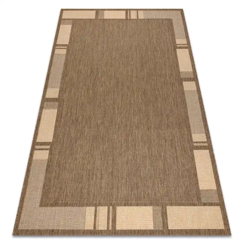 TAPPETO DI SPAGO SISAL FLOORLUX 20195 caffè / mais Ordina Subito