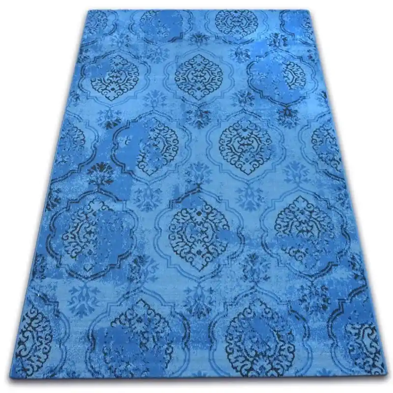 Quantità Limitata Tappeto Vintage blu classico