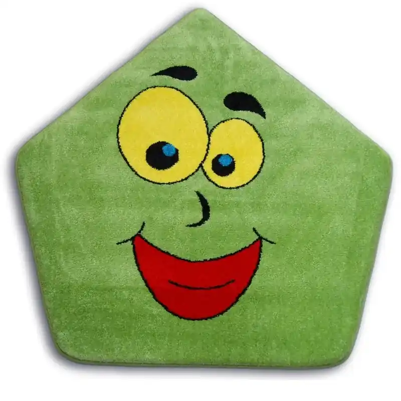Offerta Speciale Tappeto PAINT pentagono - verde