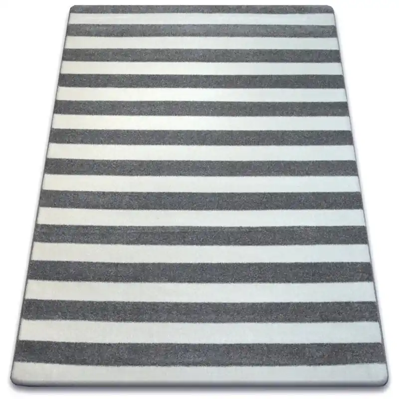Pagamento Sicuro Tappeto SKETCH - grigio/bianco - Striscie