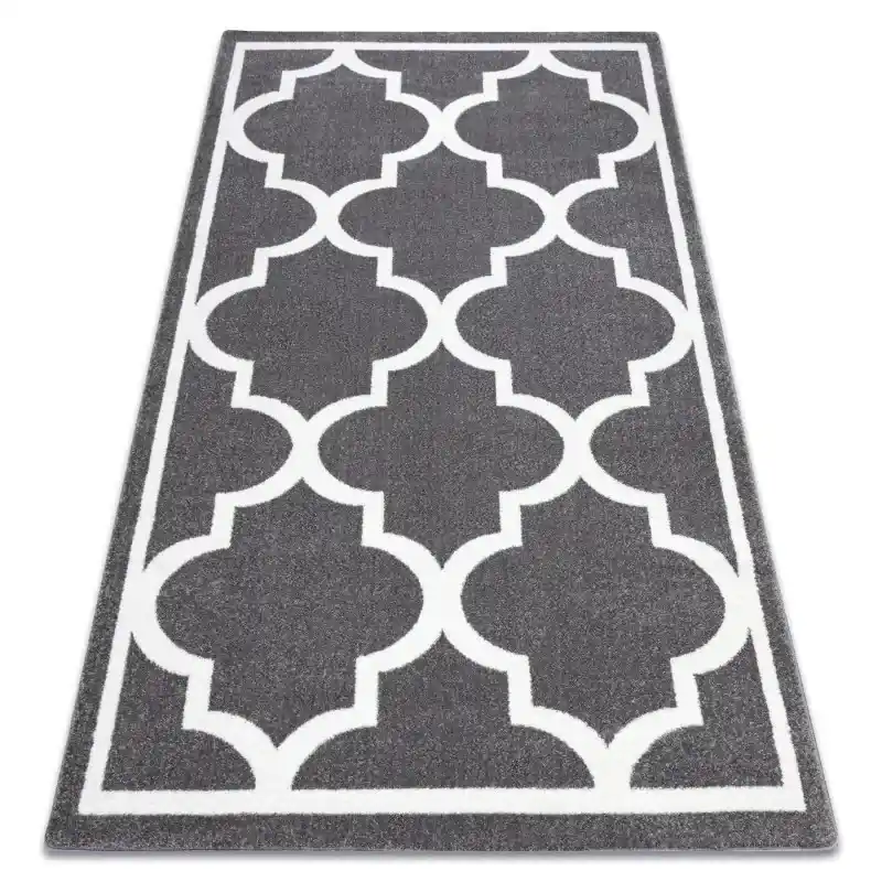 Must-Have Tappeto SKETCH - F730 grigio/bianco marocco trifoglio trellis
