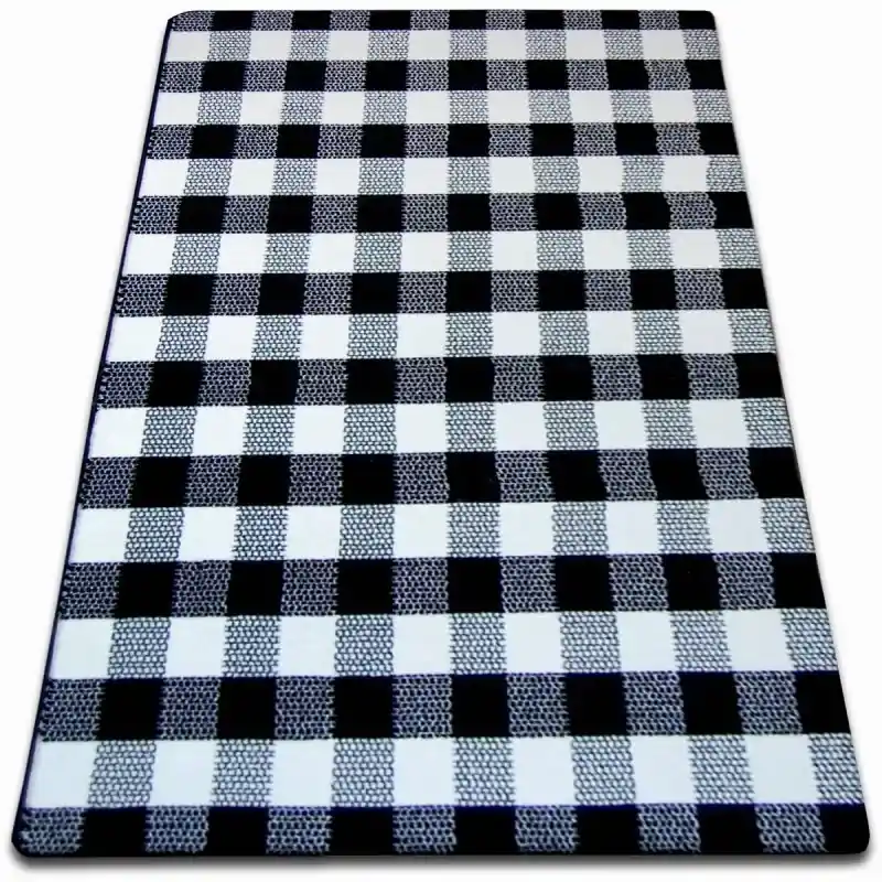 Miglior Prezzo Tappeto SKETCH - crema/nero - Quadratini