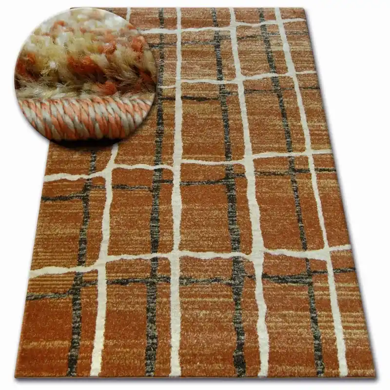 Nuova Collezione Tappeto SHADOW 9359 rust / crema
