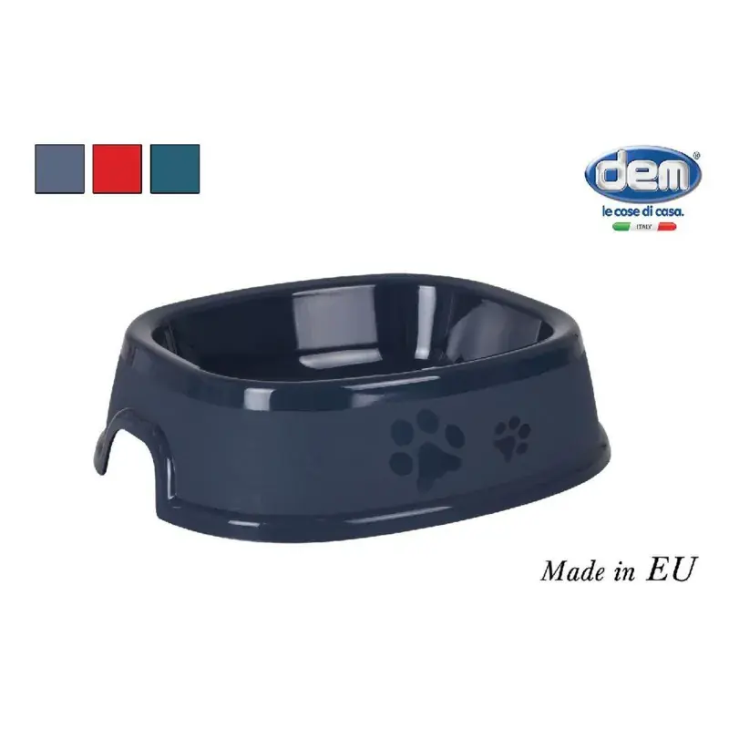Ciotola per cani in plastica 19x17x5cm Consegna Rapida